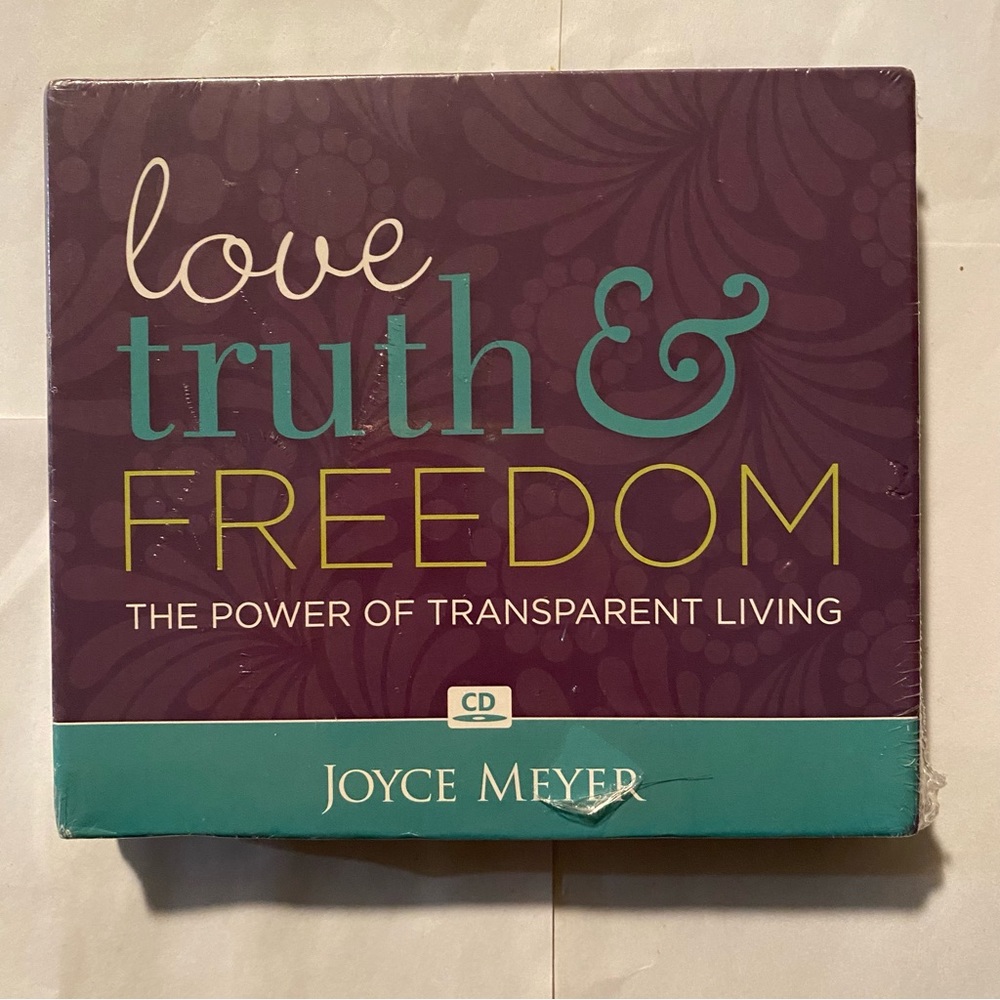 Love, Truth & Freedom The Power of Transparent Living Joyce Meyer CD